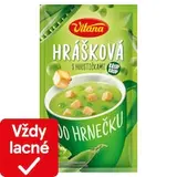 Vitana Do hrnečku Instantná polievka hrášková so žemličkami 27 g