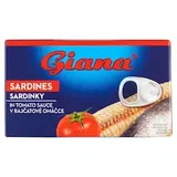 Giana Sardinky v paradajkovej omáčke 125 g
