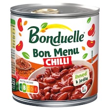 Bonduelle Bon Menu Chilli červená fazuľa v chilli omáčke 430 g