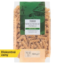 Fusilli bezvaječné celozrnné semolinové sušené cestoviny 500 g