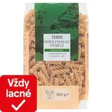 Fusilli bezvaječné celozrnné semolinové sušené cestoviny 500 g