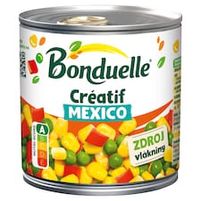 Bonduelle Créatif Mexico Mix zeleninová zmes vákuovaná v mierne slanom náleve 300 g