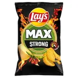 Lay's Max Strong vyprážané zemiakové lupienky s príchuťou syra a pikantných papričiek 120 g