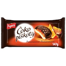 Figaro Čoko piškóty Pomarančové 147 g