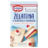Dr. Oetker Želatína v plátkoch 6 ks 10 g
