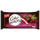 Figaro Čokopiškoty so želé s príchuťou lesného ovocia polomáčané v čokoláde 147 g