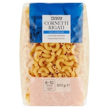 Cornetti Rigati semolinové sušené cestoviny 500 g