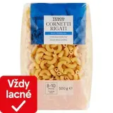 Cornetti Rigati semolinové sušené cestoviny 500 g