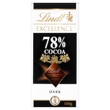Lindt Excellence 78% extra horká čokoláda 100 g