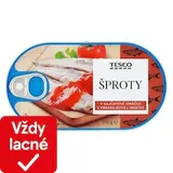 Šproty v paradajkovej omáčke 170 g