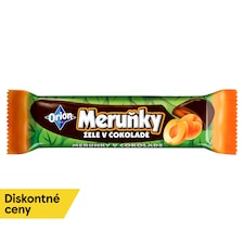 Orion MARHULE želé tyčinka v horkej čokoláde 45 g