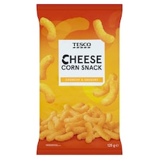 Kukuričné chrumky so syrovou príchuťou 125 g