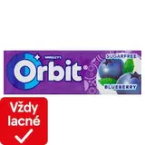 Wrigley's Orbit Blueberry žuvačka bez cukru s čučoriedkovou príchuťou 10 ks 14 g