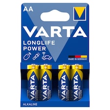 VARTA Longlife Power AA alkalické batérie 4 ks