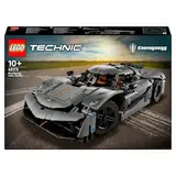 LEGO Technic 42173 Sivé hyperauto Koenigsegg Jesko Absolut