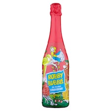 Robby Bubble Strawberry sýtený nealkoholický nápoj ochutený 0,75 l
