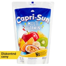 Capri-Sun Multivitamin nesýtený nealkoholický ovocný nápoj 200 ml