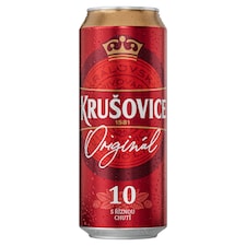 KRUŠOVICE KRÁLOVSKÝ ORIGINÁL 10 PIVO plechovka 0,5 l