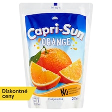 Capri-Sun Orange nesýtený nealkoholický ovocný nápoj 200 ml