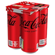 Coca-Cola Zero 4 x 330 ml