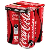 Coca-Cola Zero cukru 4 x 330 ml