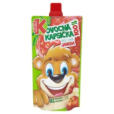 Kubík 100% ovocná kapsička jahoda, jablko, banán 100 g