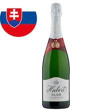 Hubert Club Akostné šumivé víno biele polosladké 0,75 l