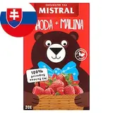 Mistral Jahoda + malina ovocný čaj s príchuťou 44 g