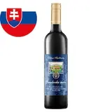 Château Topoľčianky Frankovka modrá slovenské odrodové suché červené víno 1,0 l