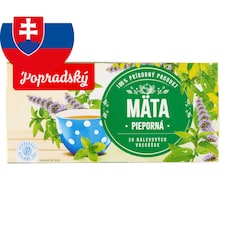 Popradský Bylinný čaj mäta pieporná 20 x 1,5 g (30 g)
