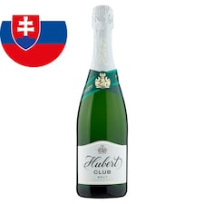 Hubert Club Akostné šumivé víno biele brut 0,75 l