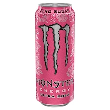 Monster Energy Ultra Rosá sýtený energetický nápoj 500 ml