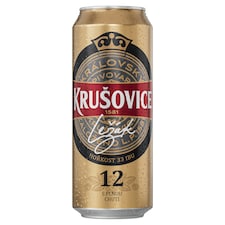 KRUŠOVICE KRÁLOVSKÝ LEŽÁK 12 Pivo plechovka 0,5 l