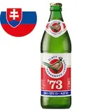 Zlatý Bažant´73 Pivo svetlý ležiak fľaša 500 ml