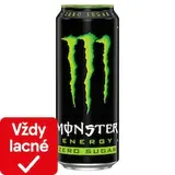 Monster Energy Zero Sugar sýtený energetický nápoj 500 ml