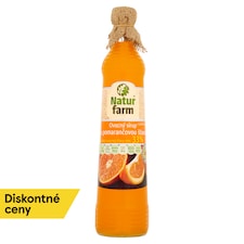 Natur Farm Ovocný sirup s pomarančovou šťavou 0,7 l