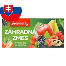 Popradský Záhradná zmes ovocný čaj s príchuťou 40 g