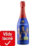 FC Barcelona Nealkoholický sýtený nápoj s jablkovou šťavou 750 ml