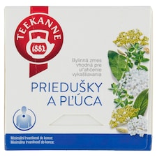 TEEKANNE Priedušky a pľúca, bylinná zmes, 10 vrecúšok, 20 g