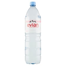 Evian Prírodná minerálna voda nesýtená 1,5 l