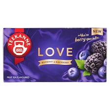 Teekanne Love Blueberry & Blackberry ovocno-bylinný čaj 20 x 2,25 g (45 g)