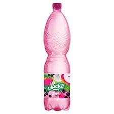Lucka Tvoj vodný anjel Pramenitá voda jemne perlivá jablko a ríbezľa 1,5 l