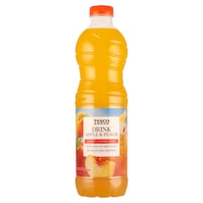 Nesýtený nealkoholický jablkovo-broskyňový nápoj 1,5 l