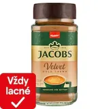 Jacobs Velvet Gold Crema rozpustná káva 180 g