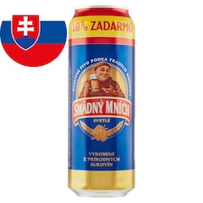 Smädný Mních Pivo konzumné svetlé 550 ml