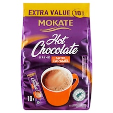 Mokate Instantný čokoládový nápoj s príchuťou slaného karamelu 10 x 18 g (180 g)
