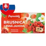 Popradský Brusnica lesná jahoda ovocný čaj 40 g