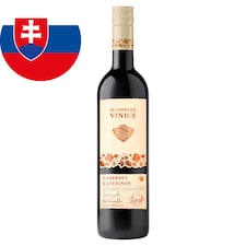 Slovenské Vinice Cabernet Sauvignon slovenské akostné odrodové červené suché víno 0,75 l