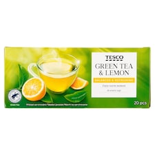 Zelený čaj s citrónovou príchuťou 20 x 1,75 g (35 g)