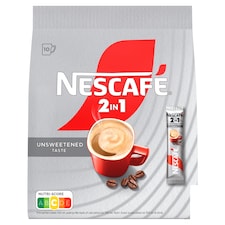 NESCAFÉ 2in1, instantná káva, 10 vrecúšok x 8 g (80 g)